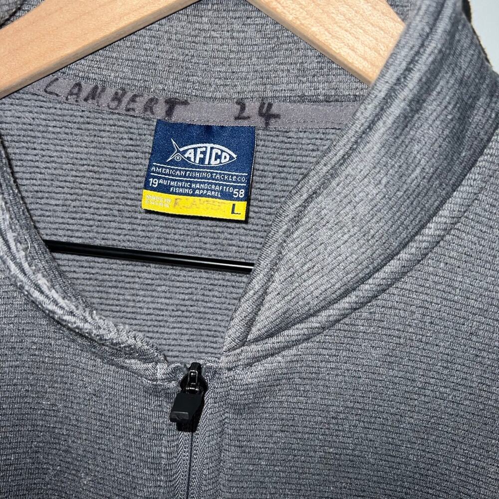 AFTCO Mens mercury gray jacket size large - Picture 3 of 5
